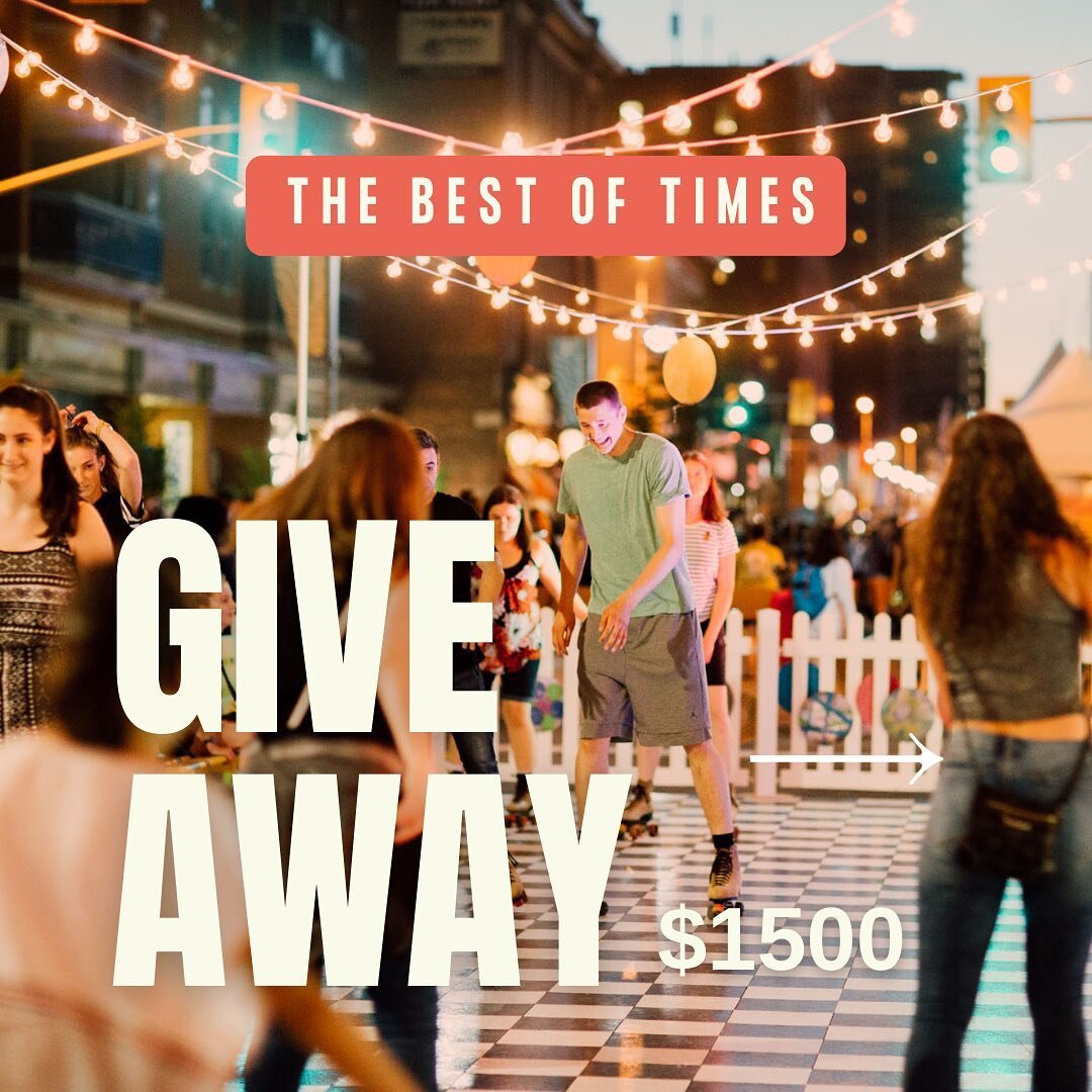 🎉$1,500 GIVEAWAY!🎉
To get everyone excited about The Best of Times, we've created the ULTIMATE BANK STREET EXPERIENCE GIVEAWAY. 💣
We're gifting ONE lucky winner a prize package worth over $1500. This fantastic package will feature:
1. The Foodie